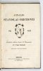 ORZECHOWSKI Stanisław Okszyc - Annales Stanislai Orichovii. Secundum codicem Gymn. R. Thorunensis  ed. T. Comes Działyński. Adjunximus vitam Petri Kmithae